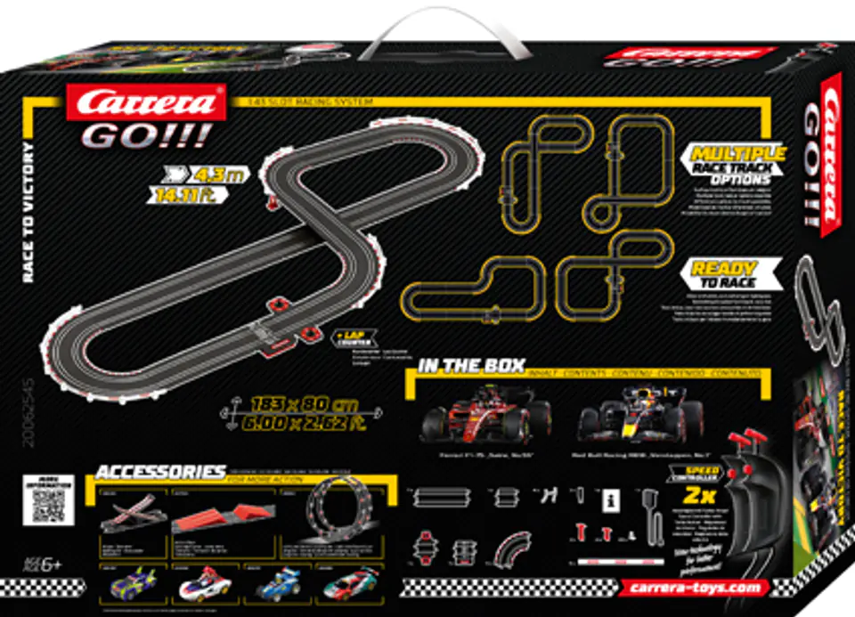 Carrera go race for victory best sale track set