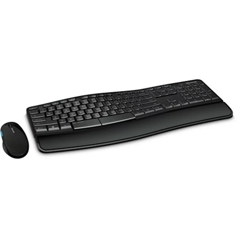 Microsoft Keyboard and mouse Sculpt Comfort Desktop Standard, Wired ...