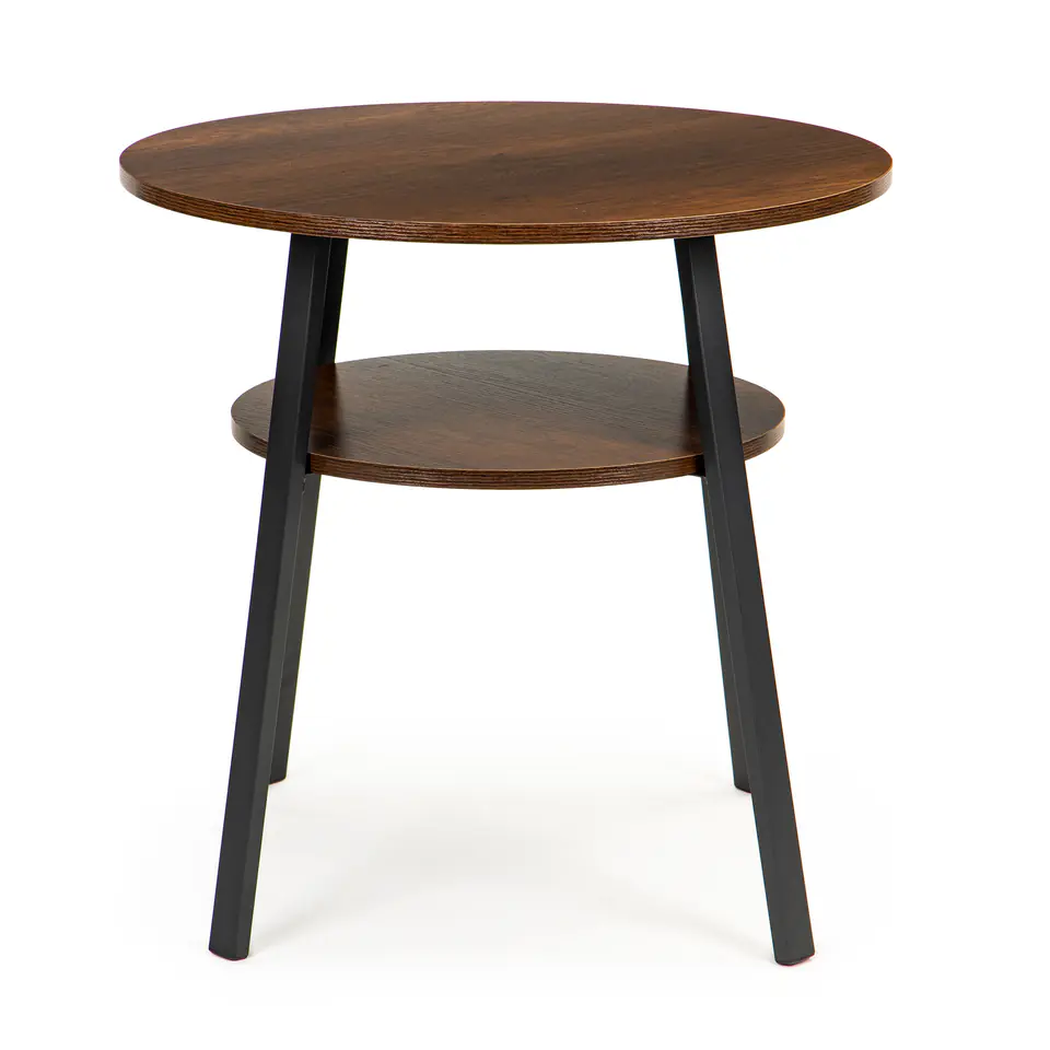Coffee table, round bench, modern loft