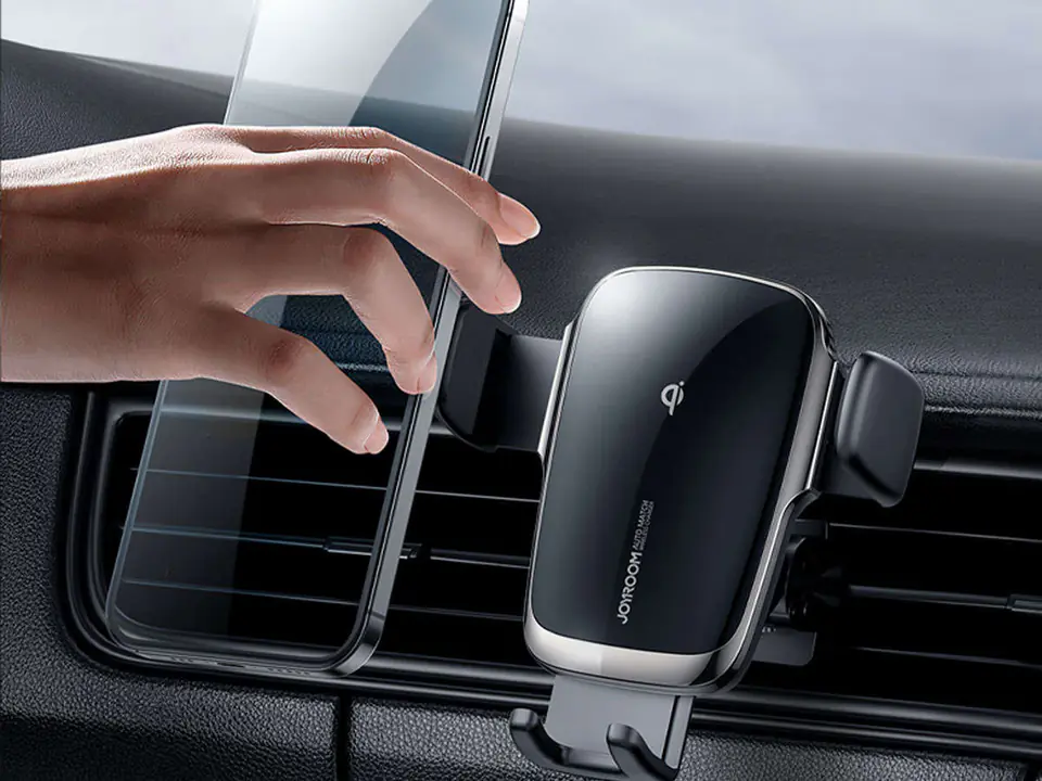 Joyroom Car Phone Clip Holder Air Vent Ventilation Grille Black