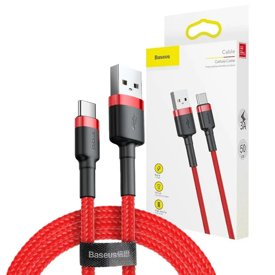 Baseus Cafule cable USB-C 2A 2m (Red)