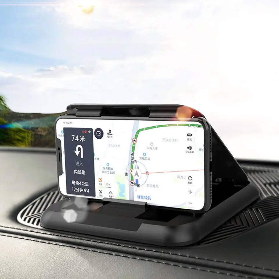 Car phone holder for dashboard