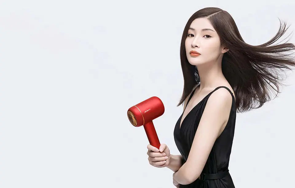 Hair dryer JIMMY F6 (red)