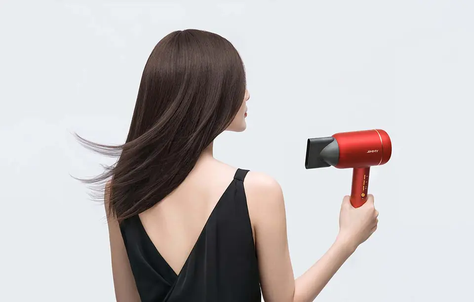 Hair dryer JIMMY F6 (red)