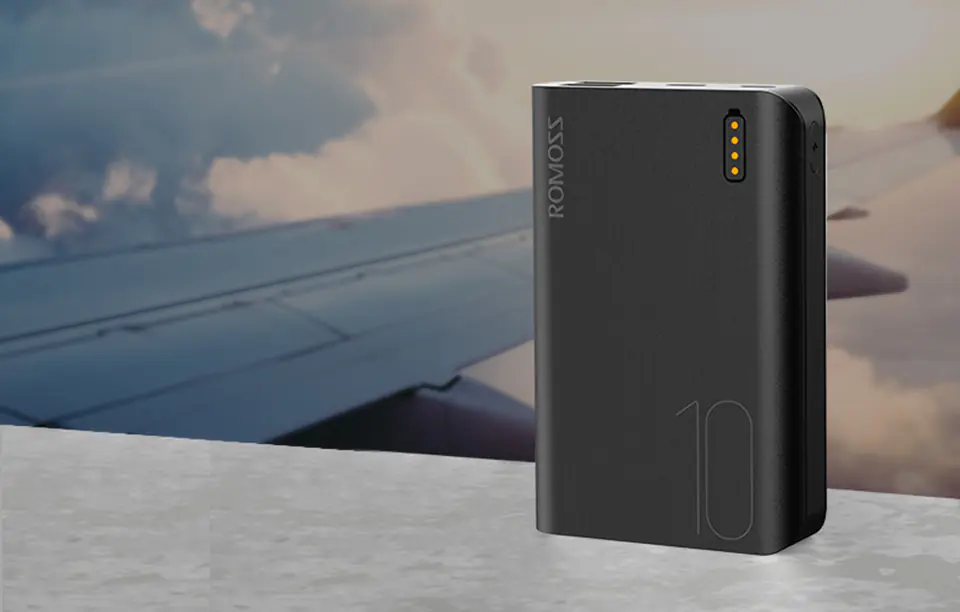 Powerbank Romoss Sense 4 Mini 10000mAh (Black)