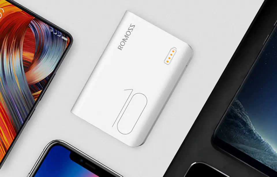 Powerbank Romoss Sense 4 Mini 10000mAh (white)