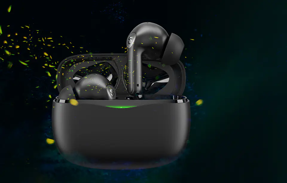 Soundpeats Air 3 Pro, ANC headphones (black)