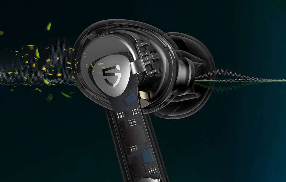 Słuchawki Soundpeats Air 3 Pro, ANC (Czarne)