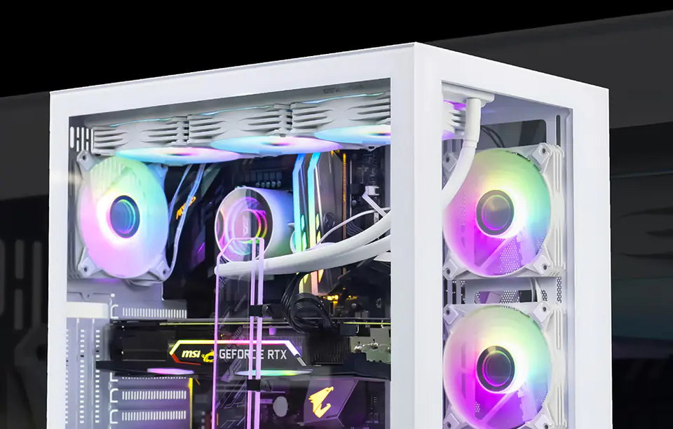 Computer Case Darkflash C305 ATX (white)