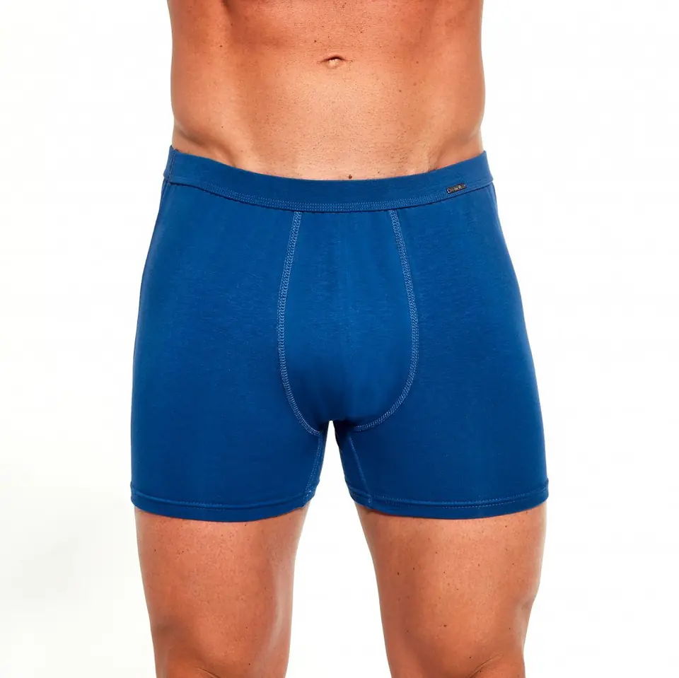 3pcs/lot men's underwear male pure cotton boxer shorts Japanese pure white  trendy blue youth sports boxer shorts - AliExpress
