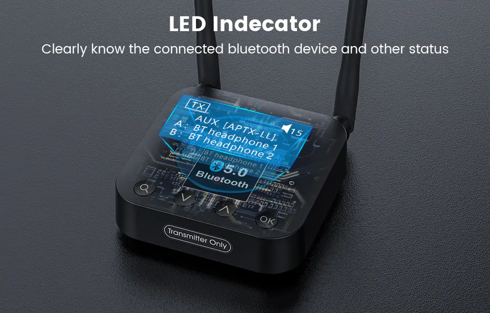 B06TX Plus Transmiter nadajnik Bluetooth 1Mii aptX