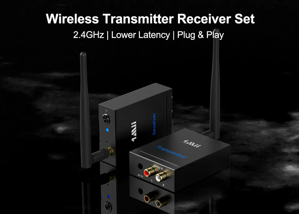 RT5066 Wireless Audio Extender 2.4GHz 100m