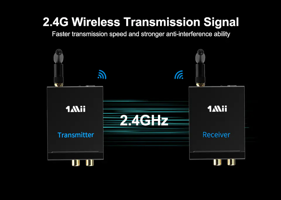 RT5066 Wireless Audio Extender 2.4GHz 100m