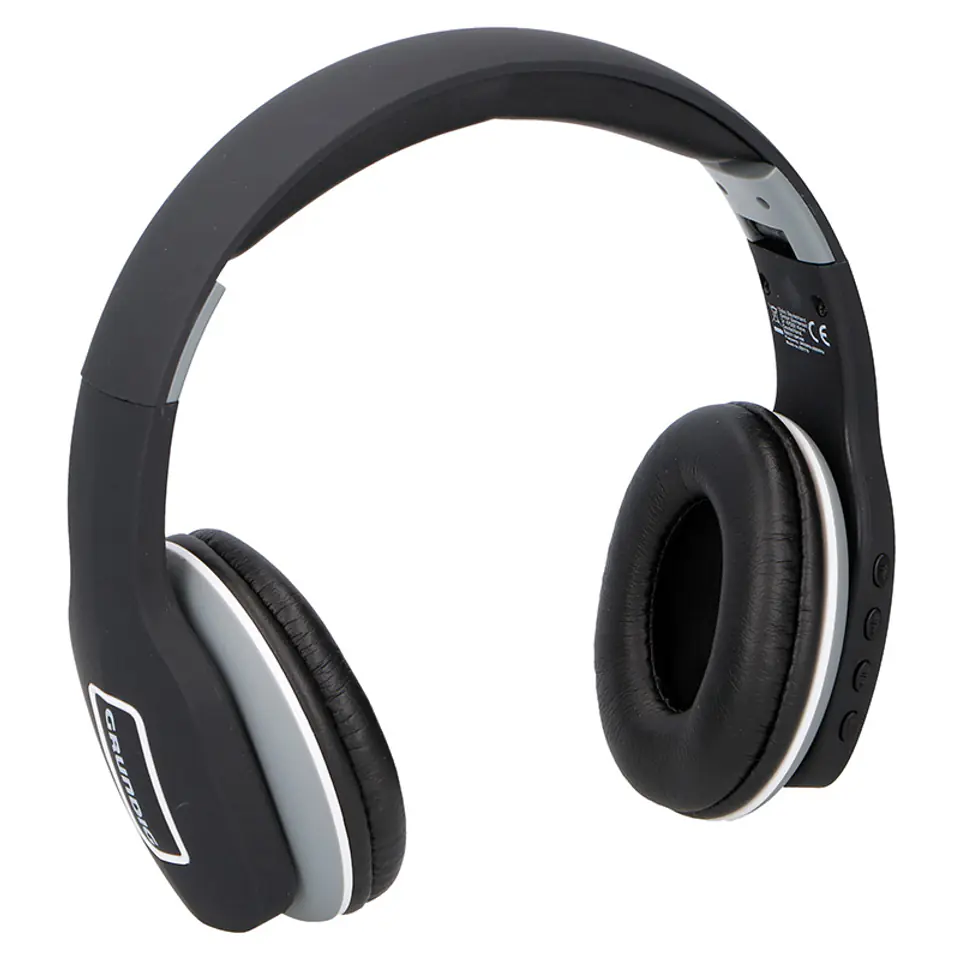 Grundig - Wireless On-ear Headphones Black | Wasserman.eu