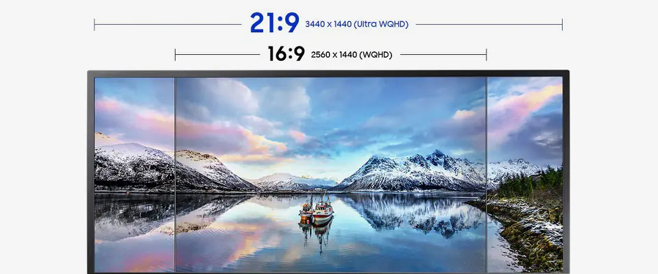 Samsung 34&quot; VA LS34J550WQRXEN