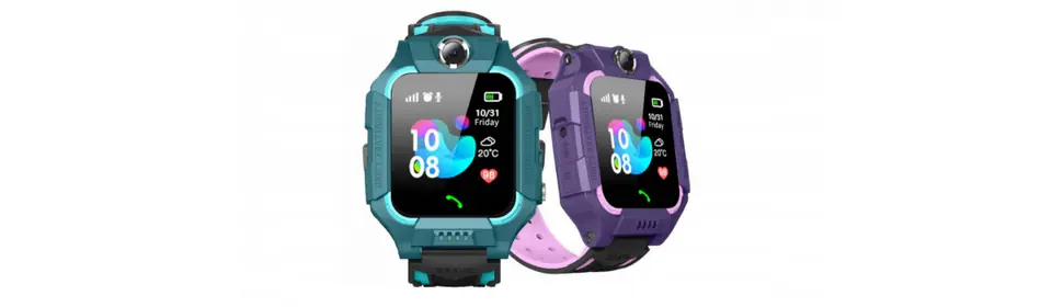 Smartwatch dla dzieci GoGPS K24 (czerwony)