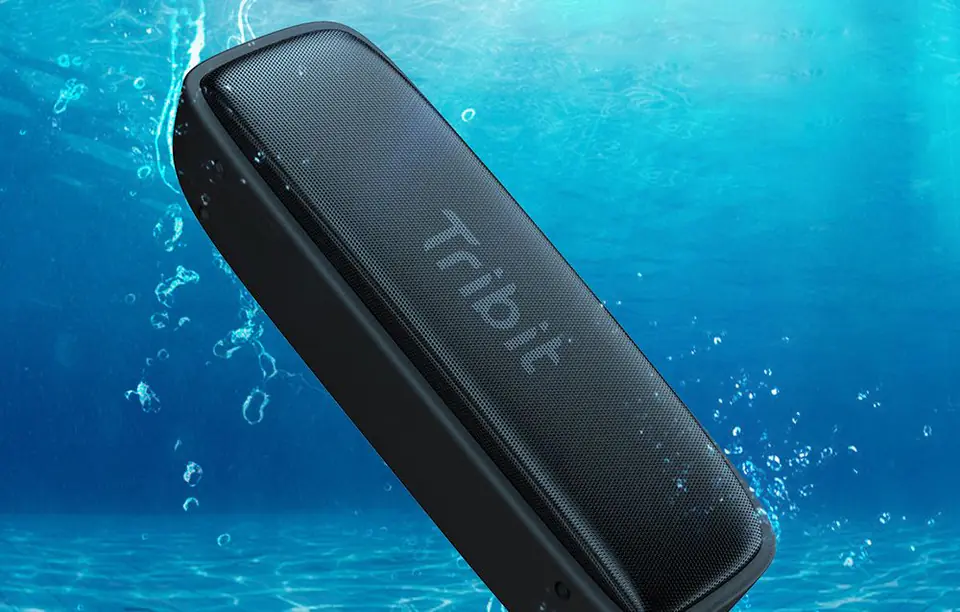 Tribit Xsound Surf BTS21 Bluetooth Speaker, IPX7 (Black)