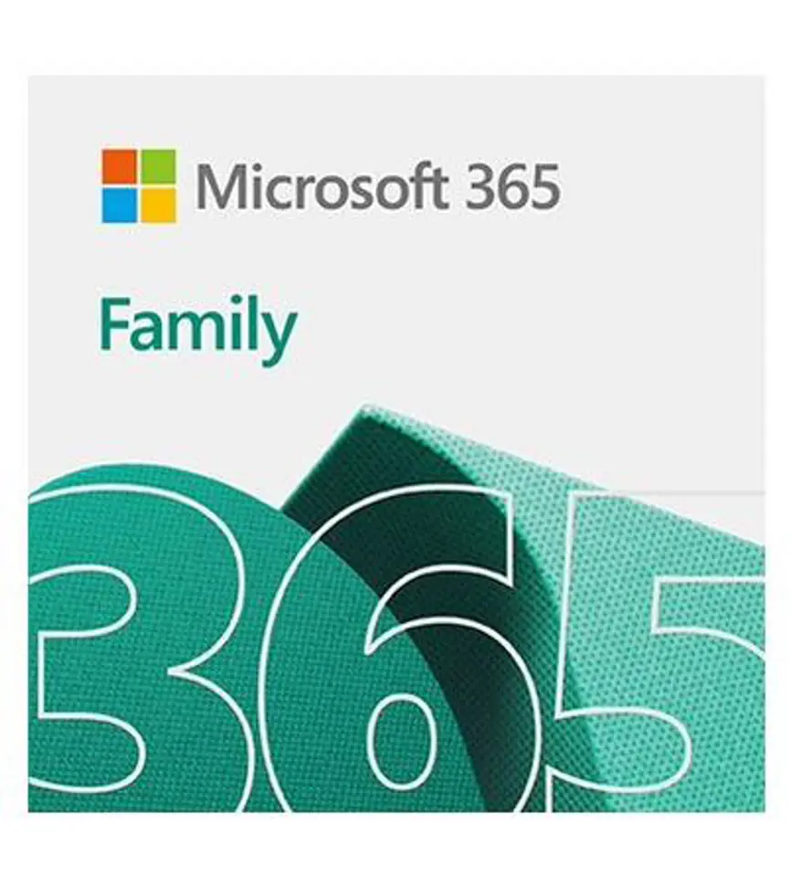Microsoft ESD Microsoft 365 Family 1Y 6U Win/Mac 32/64bit AllLng DwnLd ...