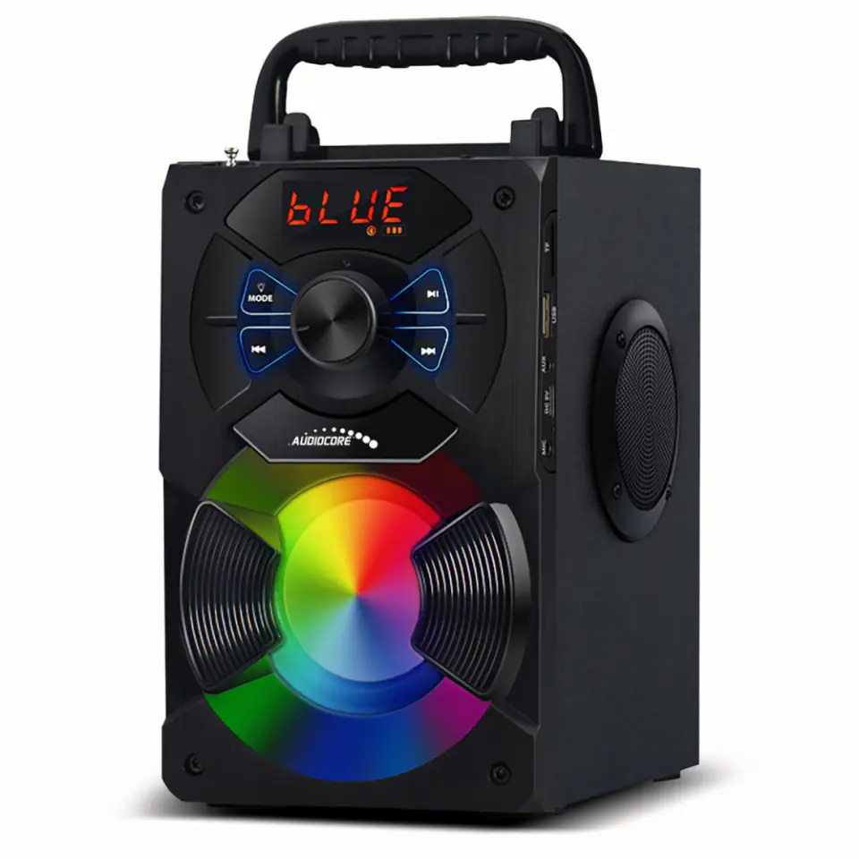 Fm speaker with usb and hot sale card slot