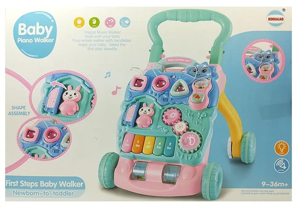 Piano baby hot sale walker