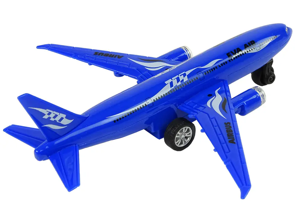 Blue best sale toy airplane