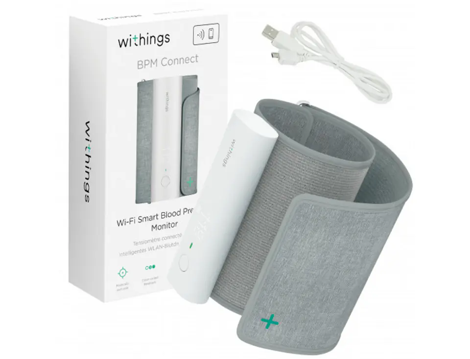 Withings BPM Connect - Wi-Fi Smart Blood Pressure Monitor - White