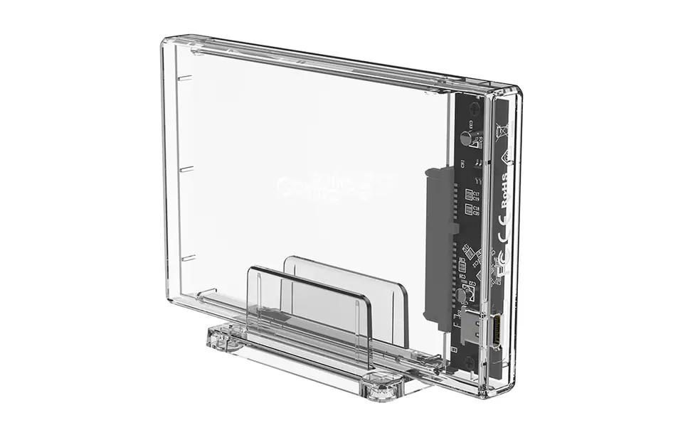 Orico HDD 2.5" external enclosure with stand, USB-C 3.1 + cable (USB 3.0 to USB-C)