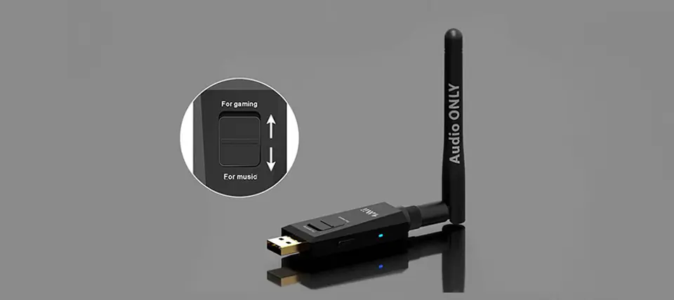 B10PRO Bluetooth 5.0 USB Audio Transmitter 1Mii 20m