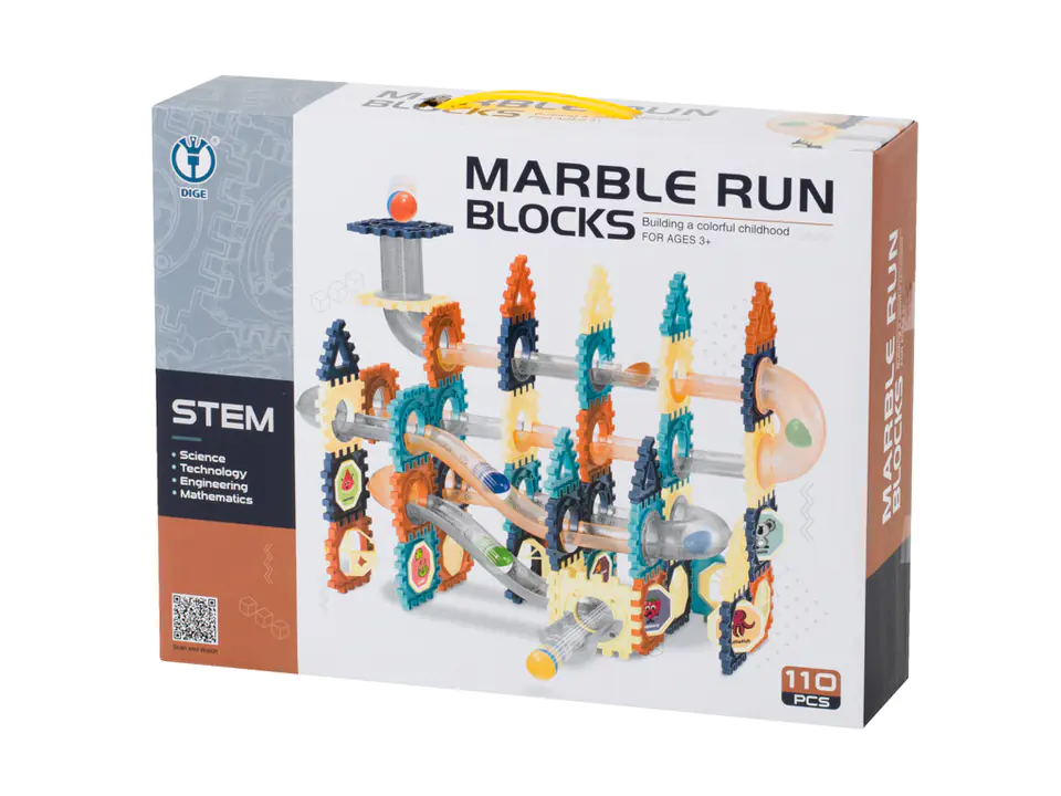 Marble blocks ball track 110 el.