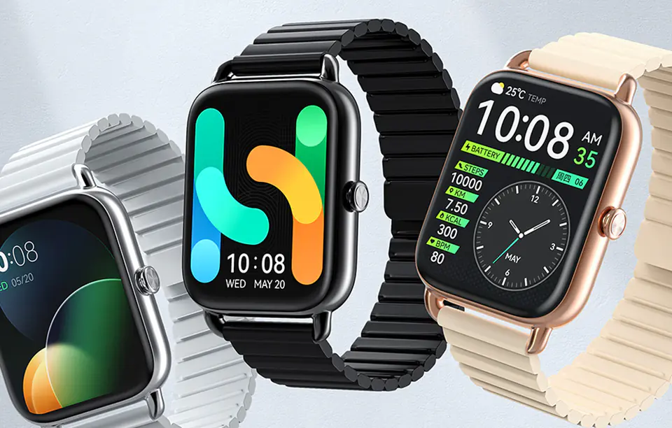 Smartwatch Haylou RS4 Plus (srebrny)