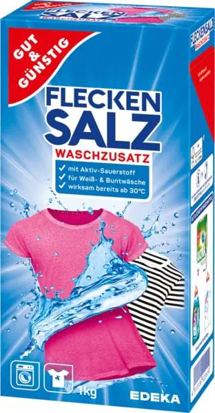 G&G Fleckensalz Stain Salt 1 kg | Wasserman.eu
