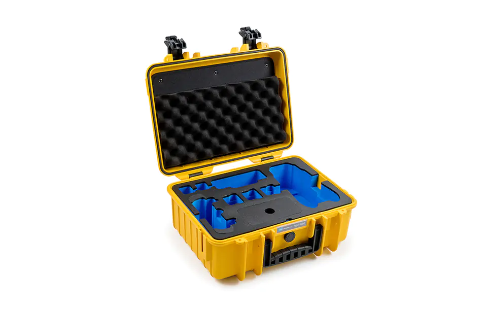 Case B&W type 4000 for DJI Mavic 3 / Mavic 3 Cine yellow