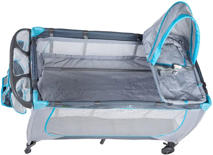 Bed, travel cot, playpen, changing table Ecotoys