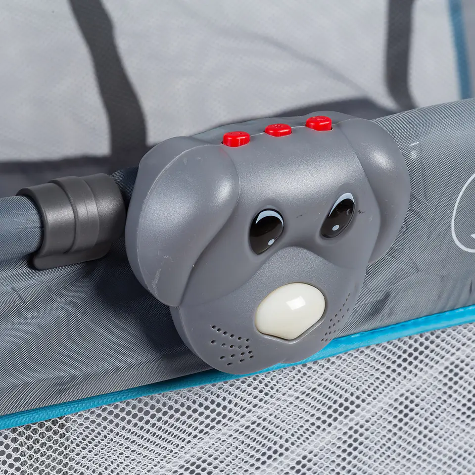 Łóżeczko turystyczne bujane z kołyską - Premium 625A ECOTOYS