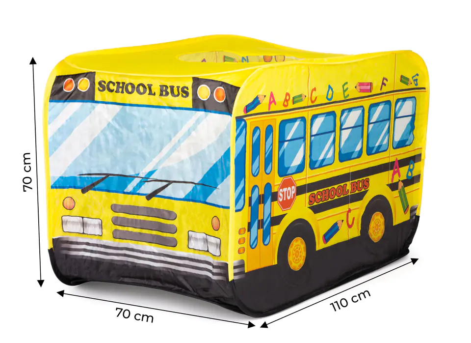 Namiot namiocik dla dzieci Autobus szkolny domek