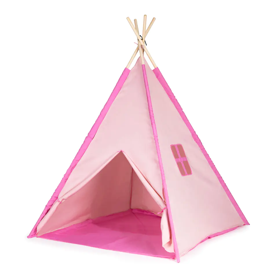 Tent teepee tent indian wigwam pink for children