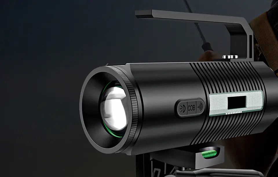 Superfire GF03 Flashlight, 800lm, USB