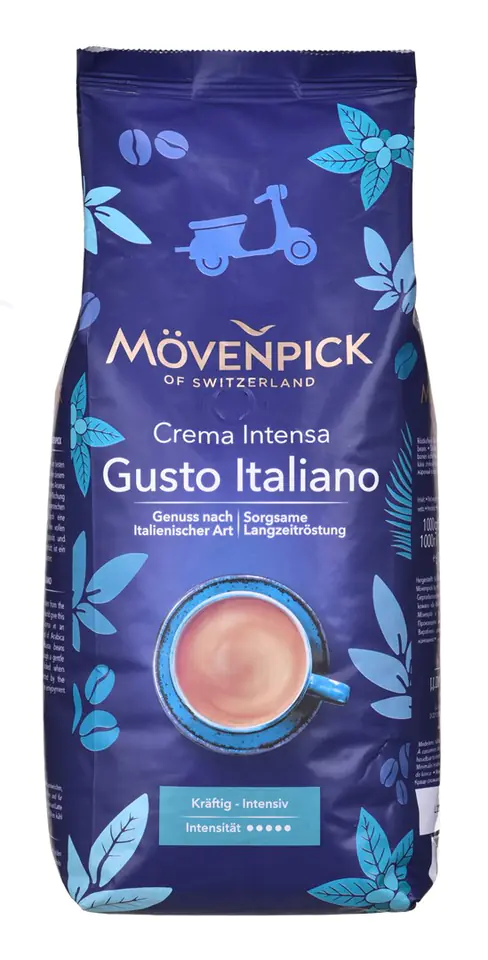 MOVENPICK GUSTO ITALIANO 1KG ziarnista | Wasserman.eu