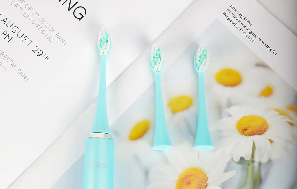 Seago SG-972K Sonic toothbrush (blue)