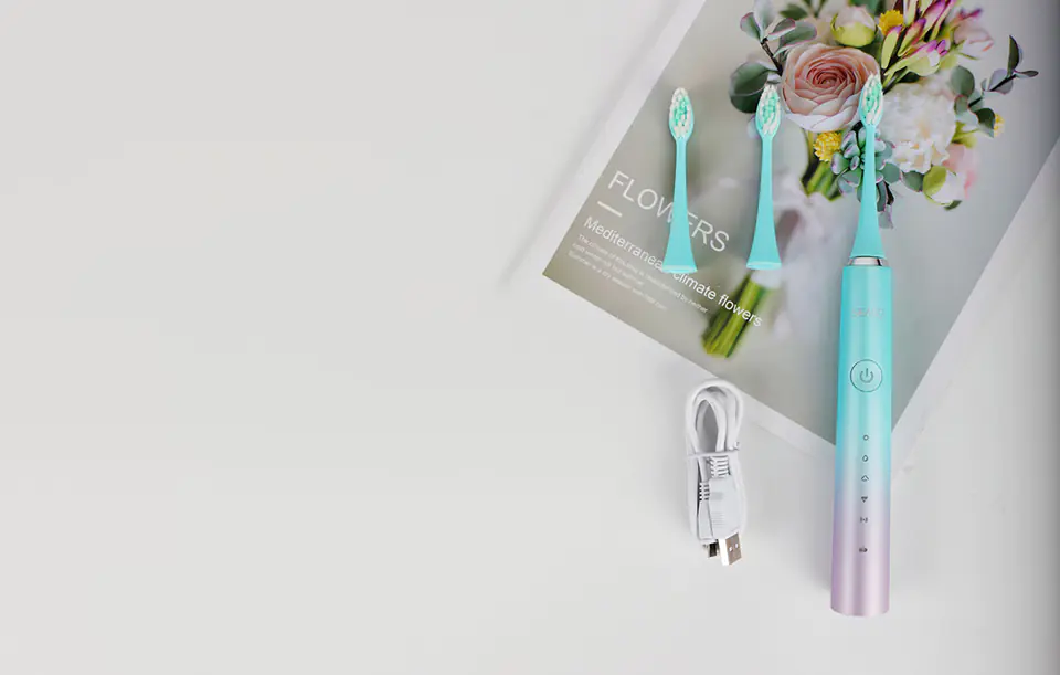 Seago SG-972K Sonic toothbrush (blue)