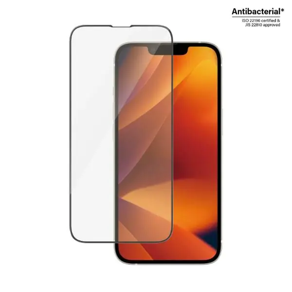 Szkło Hartowane 5D XIAOMI 13T / 13T PRO PanzerGlass Ultra-Wide Fit Screen Protection Antibacterial czarne