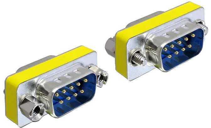 Adapter DELOCK Sub-D9 - Sub-D9 D-Sub 15-polig (Stecker) - D-Sub 15 ...
