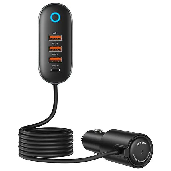 USAMS Order. alone. 3xUSB 1xUSB-C 156W Black/Black CC161CC01 (US-CC161)