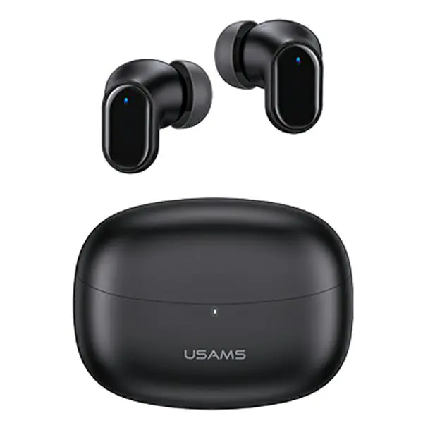 USAMS Bluetooth 5.1 TWS BH series wireless headphones black/black BHUBH01