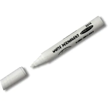 Permanent marker 3315 - Koh-I-Noor - white, 2,5 mm
