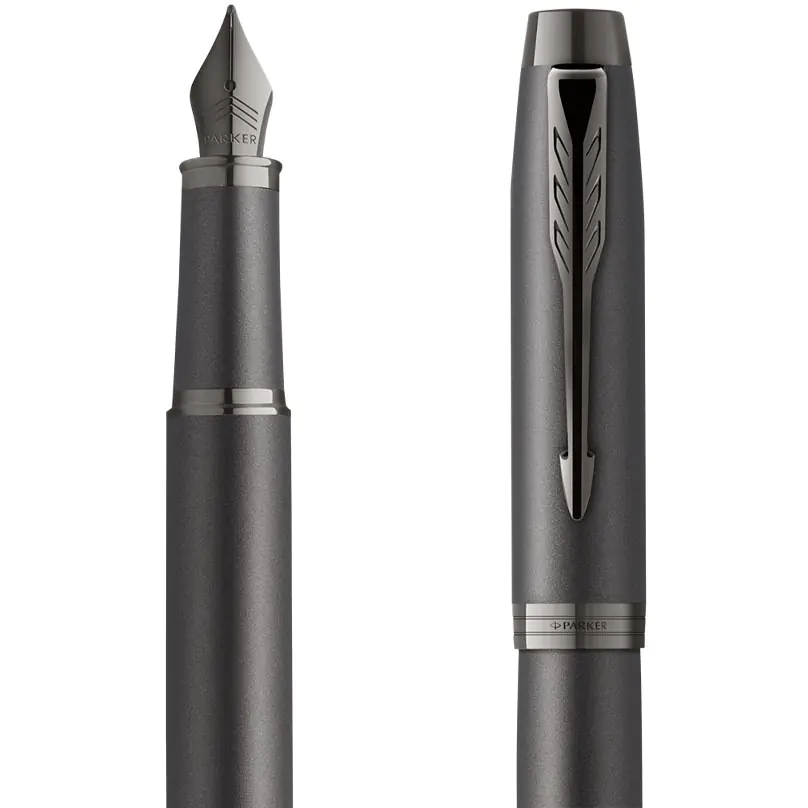 Parker IM Achromatic Matte Black Fountain Pen