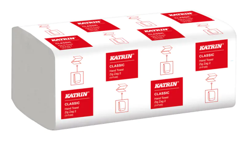 Ręcznik ZZ V-FOLD KATRIN biały Classic 35298(20x200szt) folia