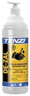 TENZI DE-ZAL liquid for hygienic hand disinfection 1l. (SP-22/001)