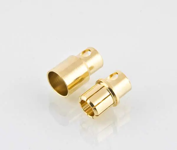 Konektory typu banan 8 mm - krótkie