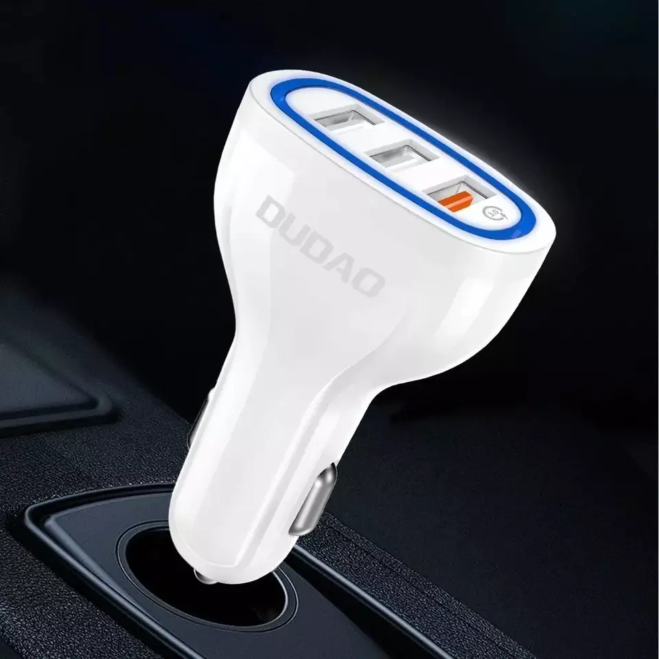 DUDAO 22.5 W Qualcomm 3.0 Turbo Car Charger Price in India - Buy DUDAO 22.5  W Qualcomm 3.0 Turbo Car Charger Online at